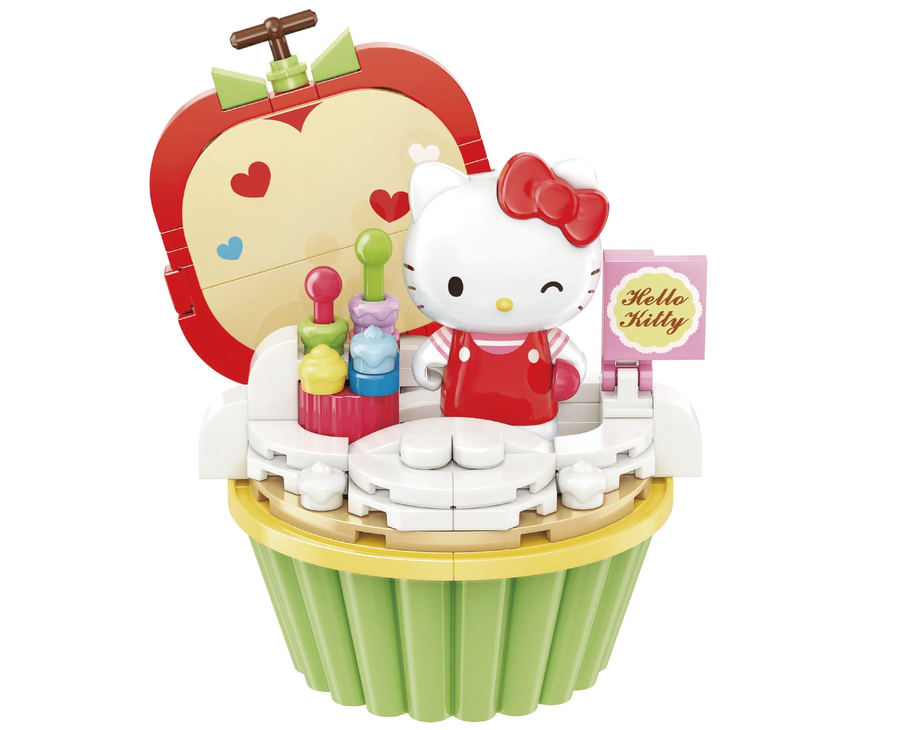 Amazon.co.jp: Sweetsブロック ハローキティのりんごカップケーキ